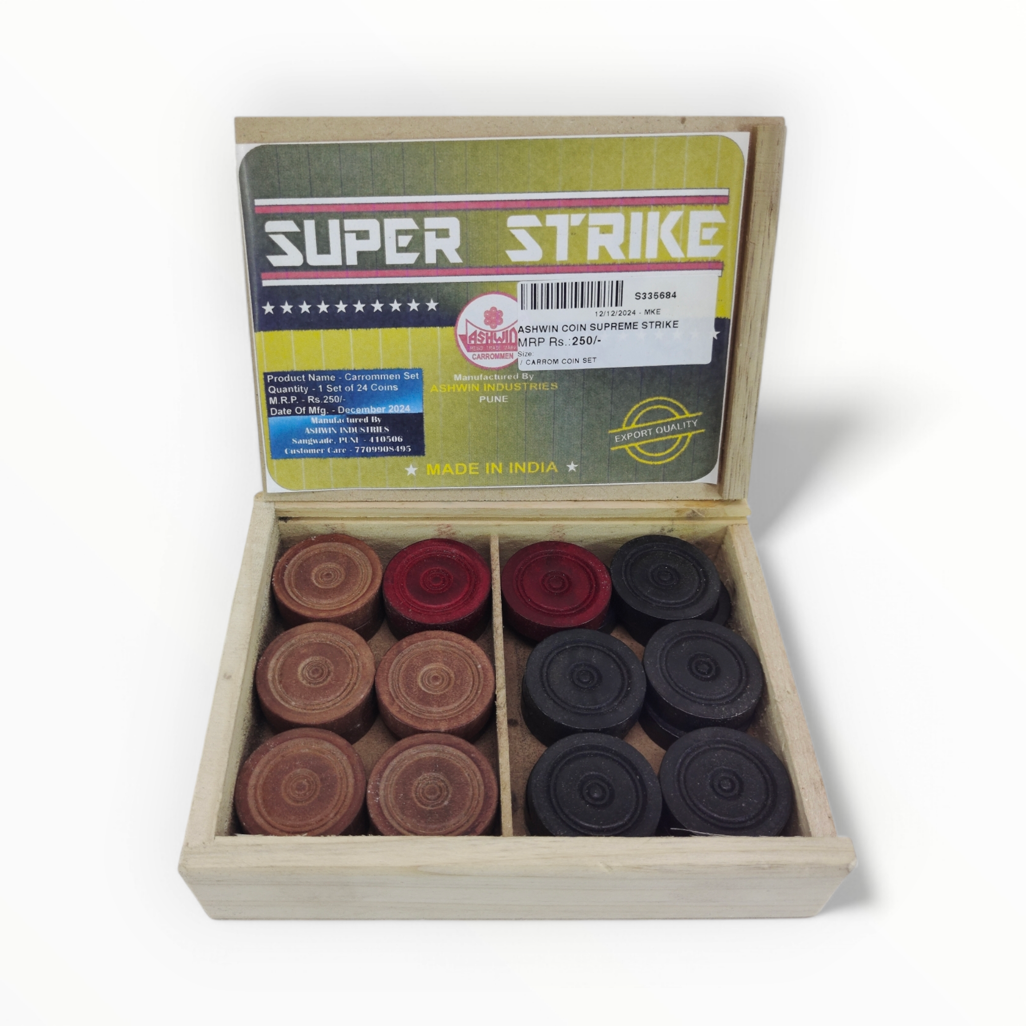 Ashwin Supreme Strike Carrom Coin