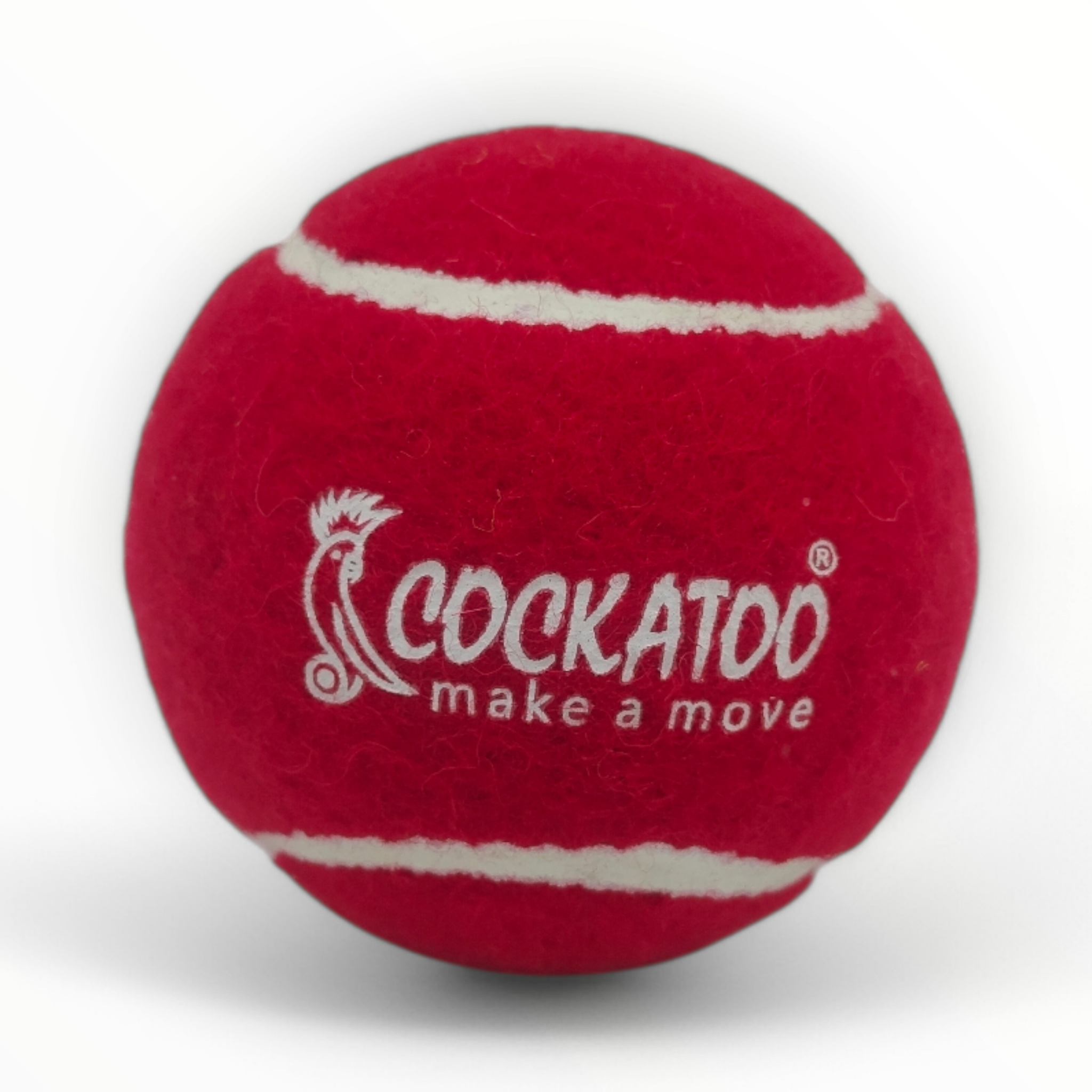 Cockatoo Heavy Cricket Rubber Tennis Ball