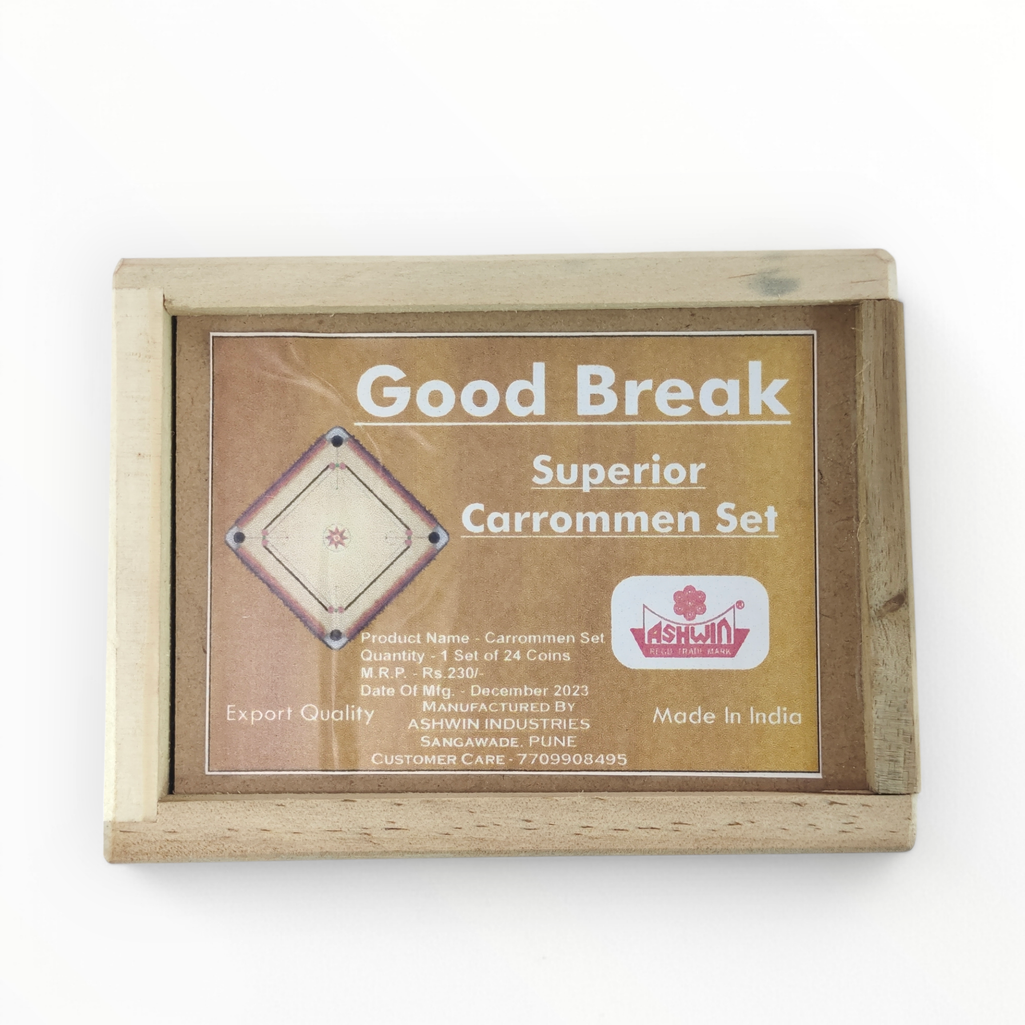 Ashwin Good Break  Carrom Coin