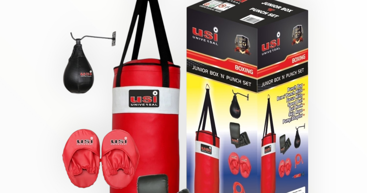 Buy USI Universal Junior Box N Punch Boxing Set Online-SCS Sports
