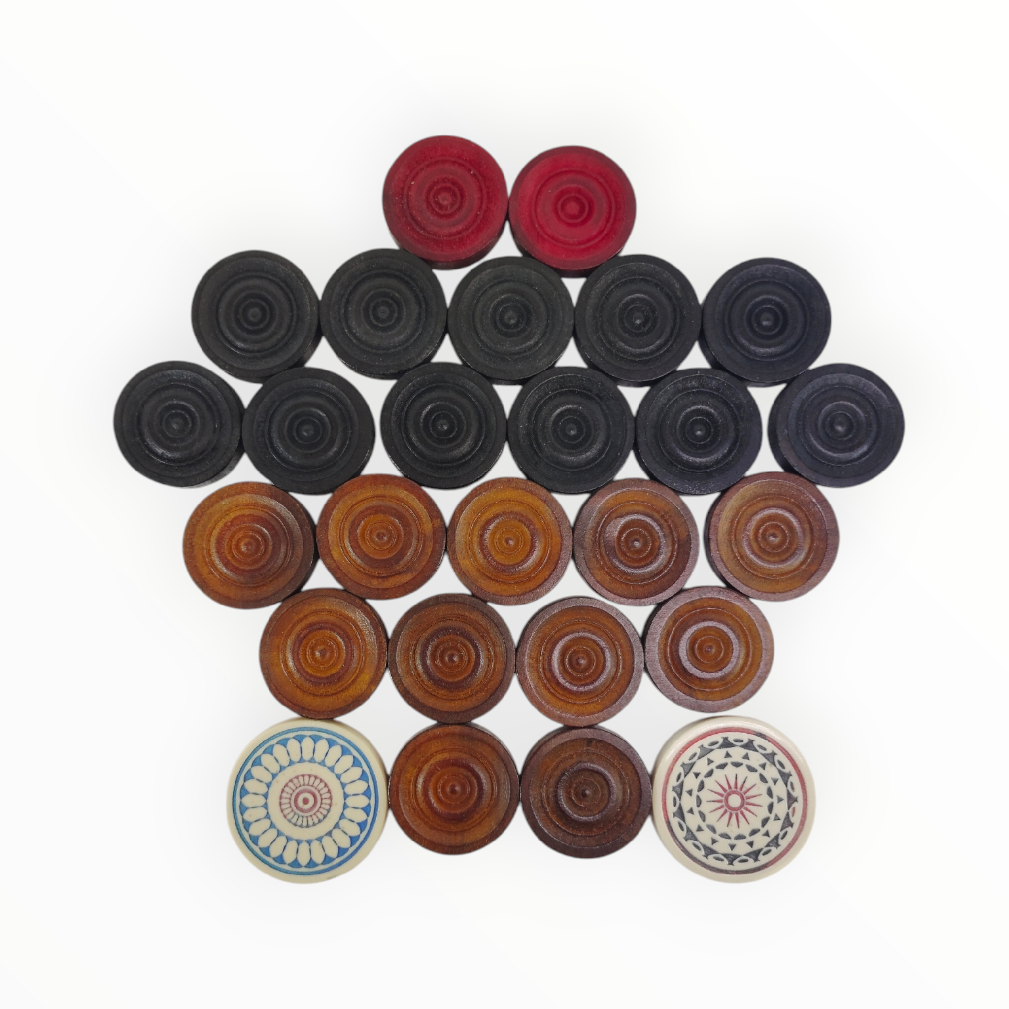 Ashwin Carrom Coin Strike & Pocker