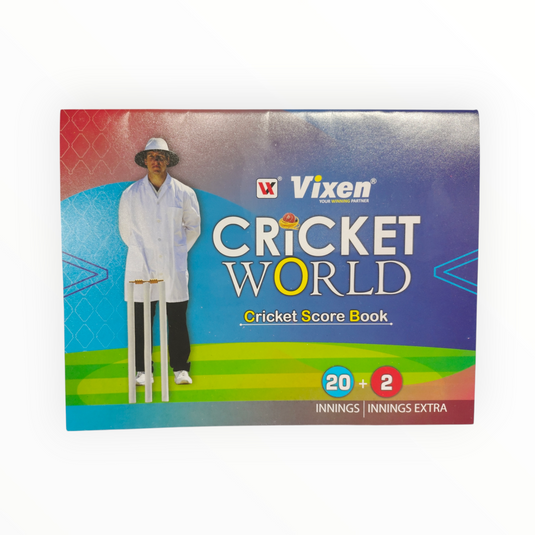 Vixen 911 Cricket Score Book