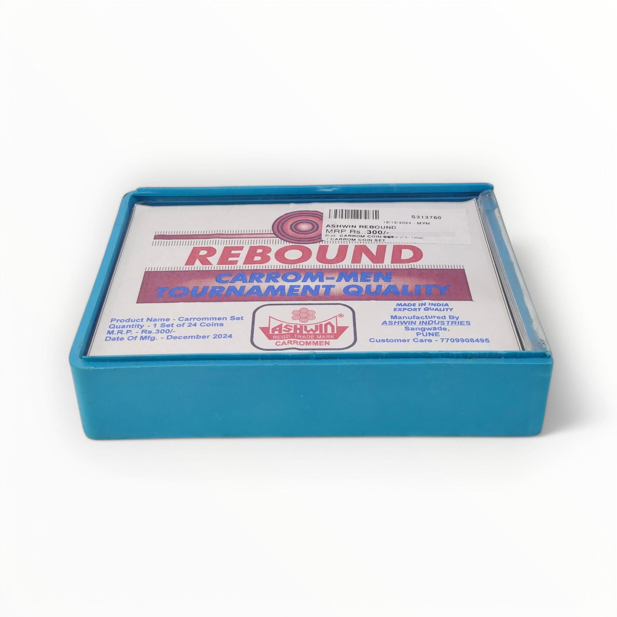 Ashwin Rebound Carrom Coin