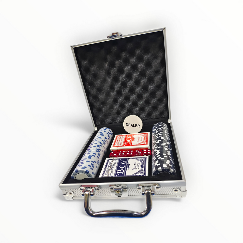 Load image into Gallery viewer, Konex 100 Chips Poker Set
