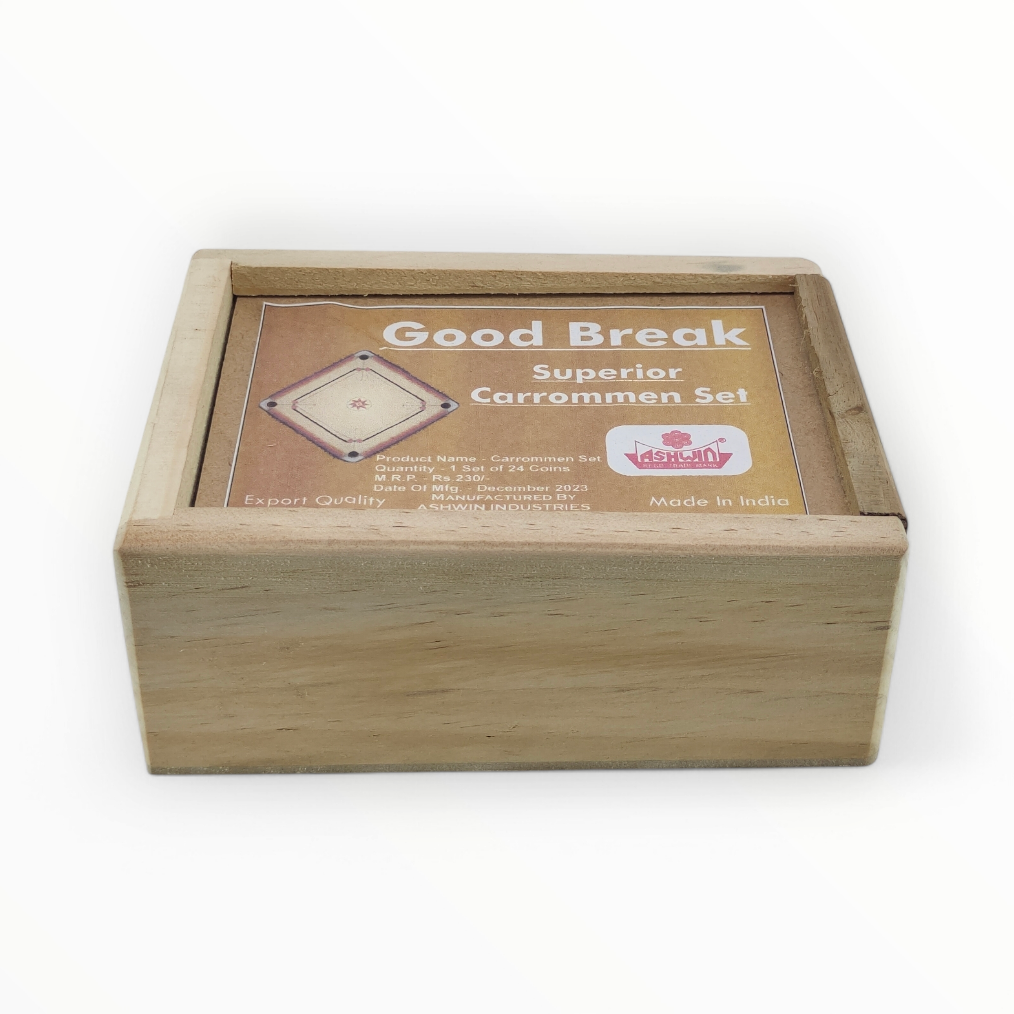 Ashwin Good Break  Carrom Coin