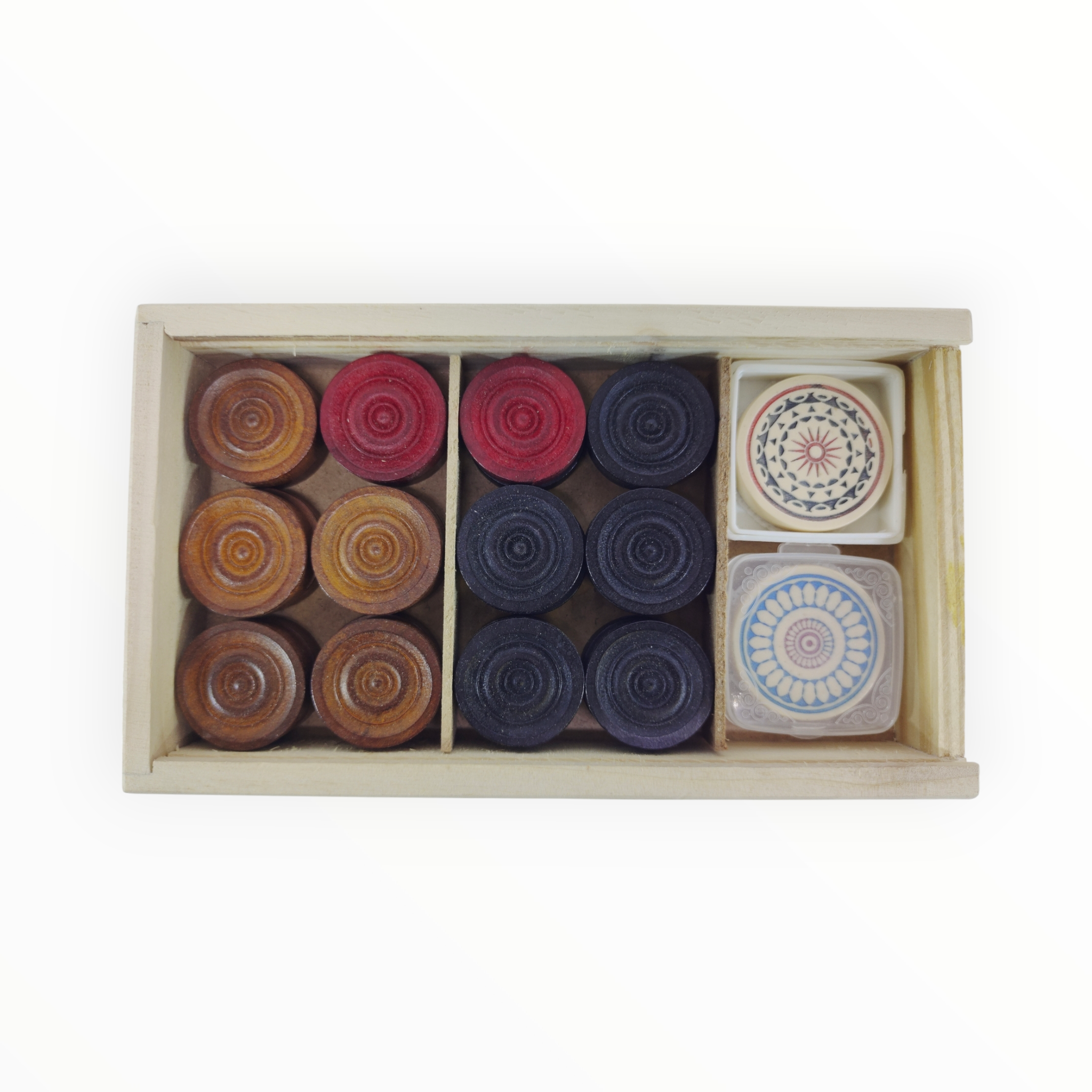 Ashwin Carrom Coin Strike & Pocker