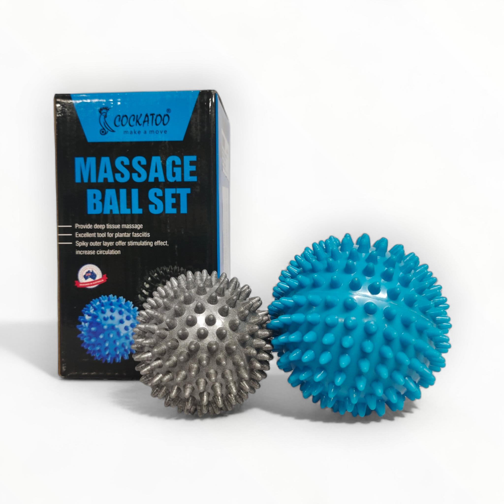 Cockatoo Massage Ball Set