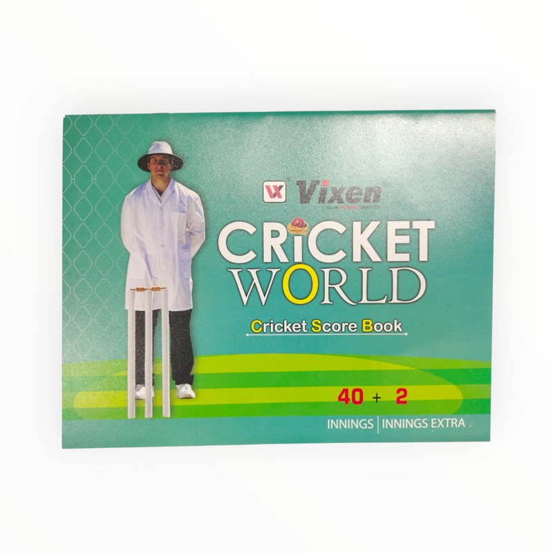 Load image into Gallery viewer, Vixen 910 Cricket Score Book
