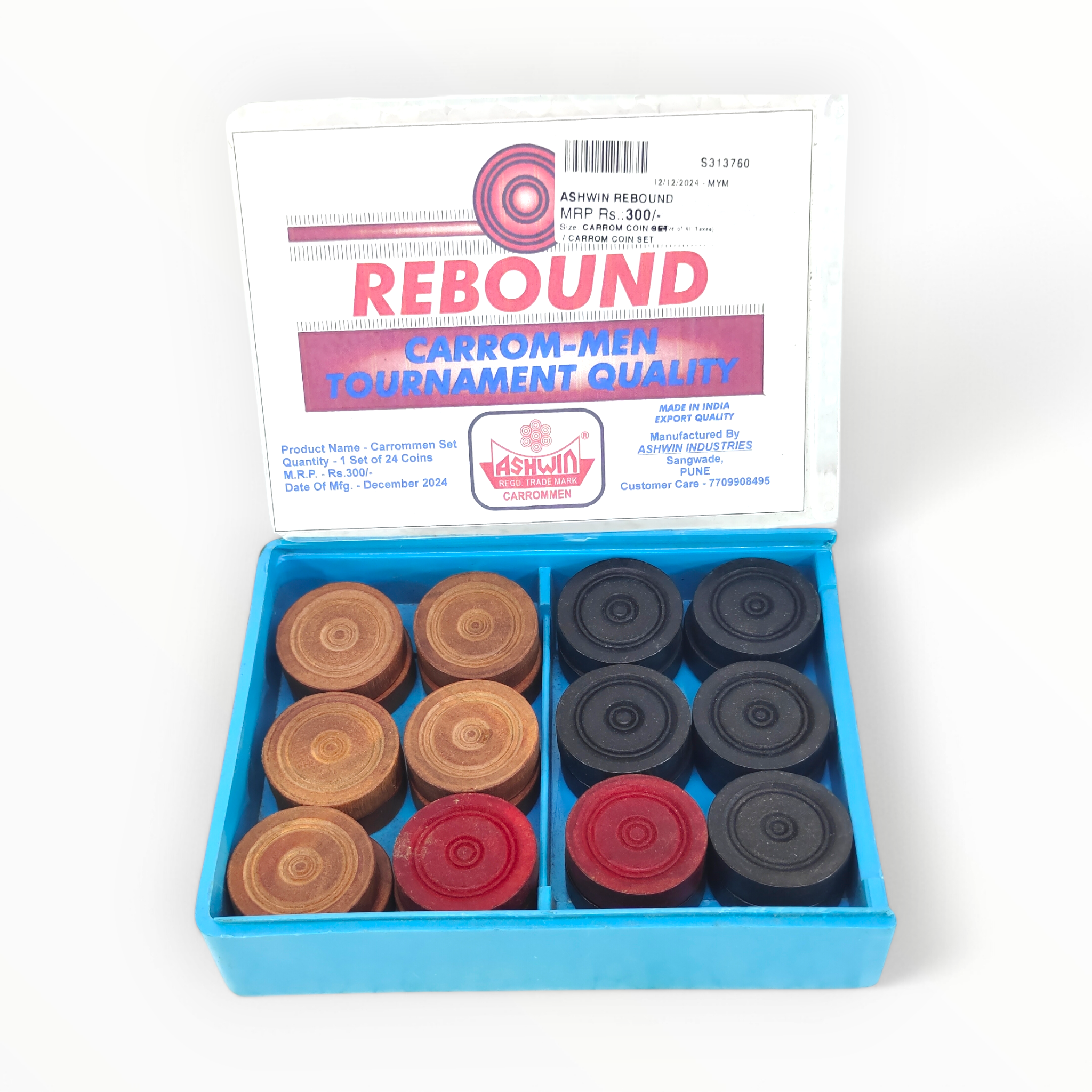 Ashwin Rebound Carrom Coin