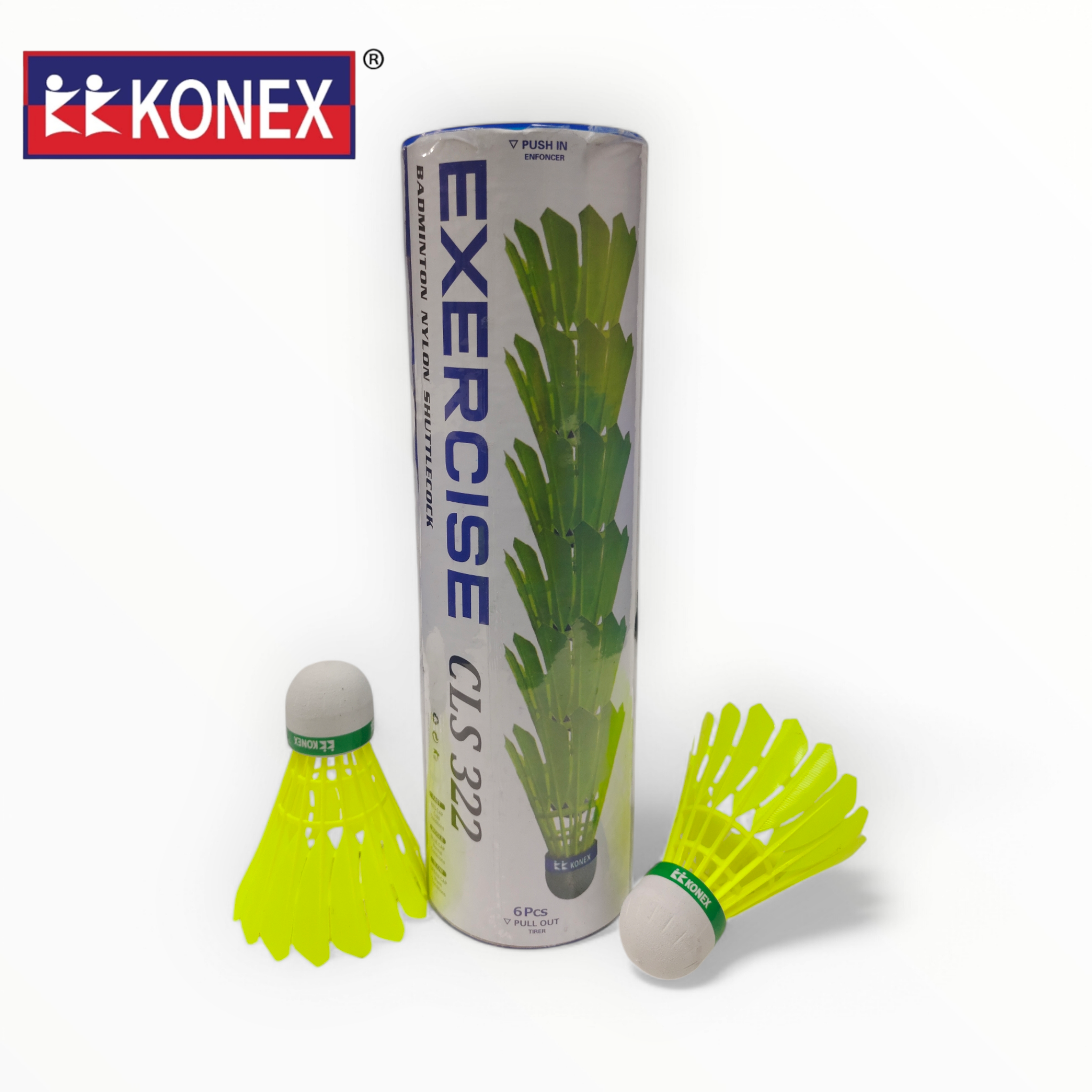 Konex CLS-322 Nylon Badminton Shuttlecock