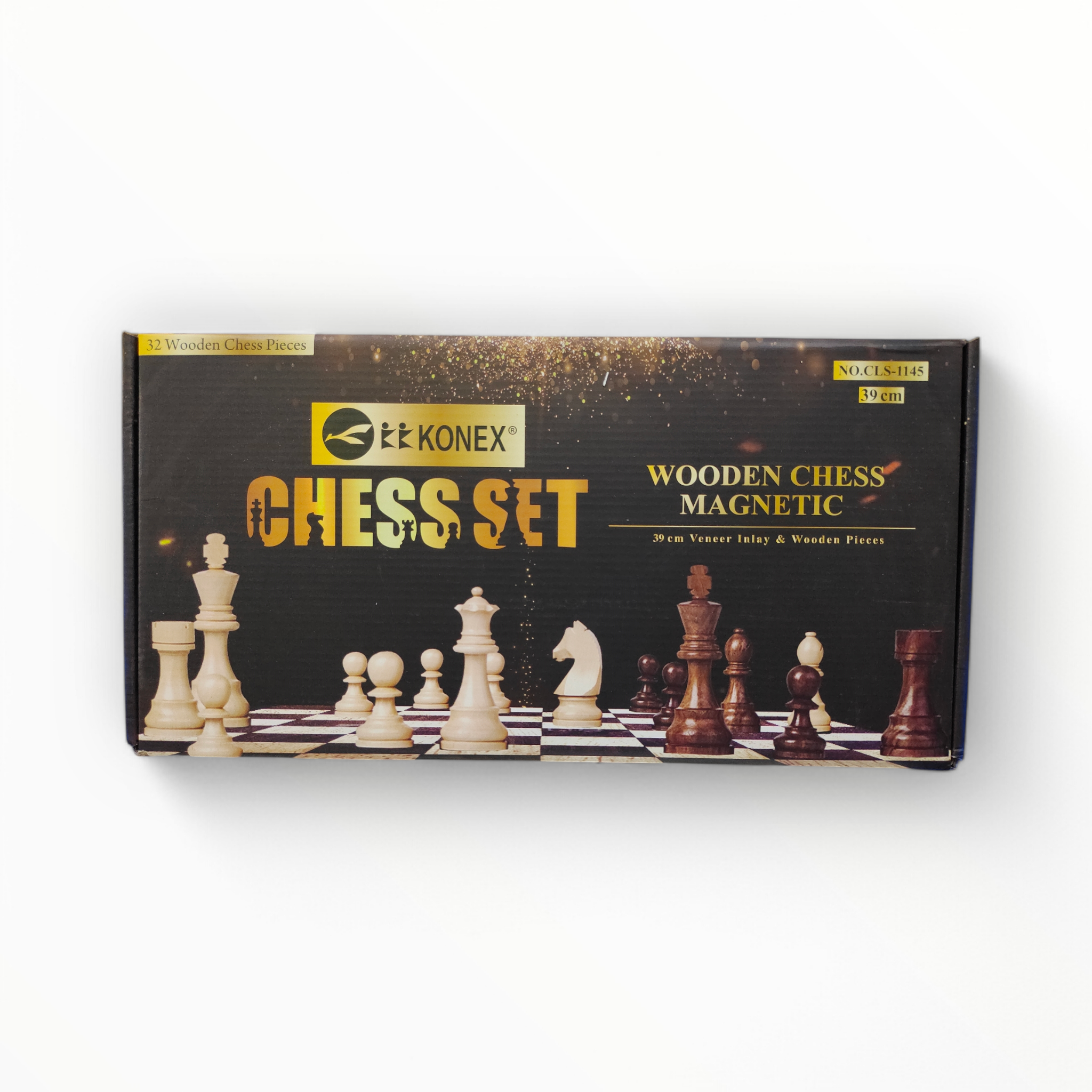Konex Wooden Magnetic Chess Board