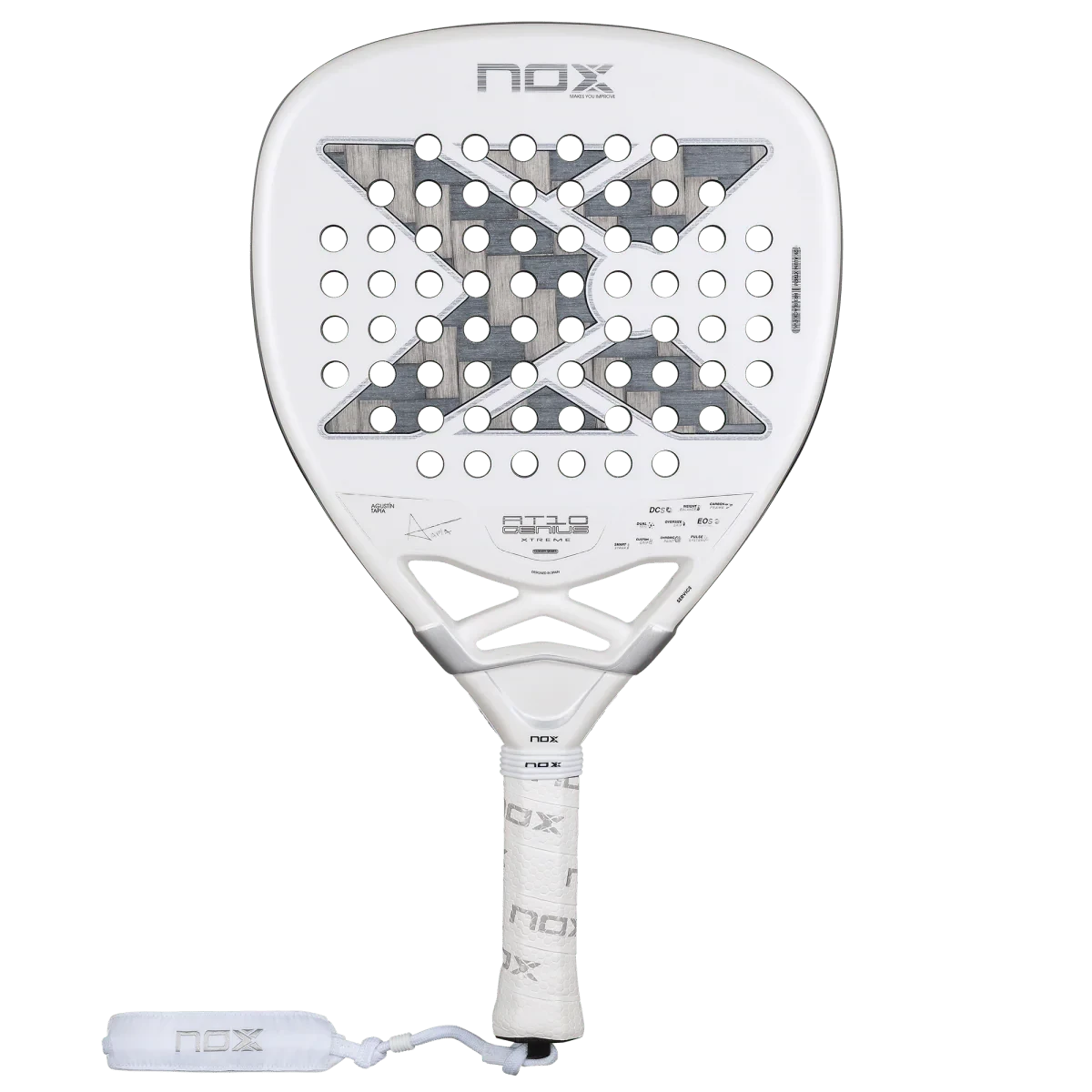 Nox AT10 Genius Attack 12K Alum Xtrem by Augustin Tapia Padel Racket