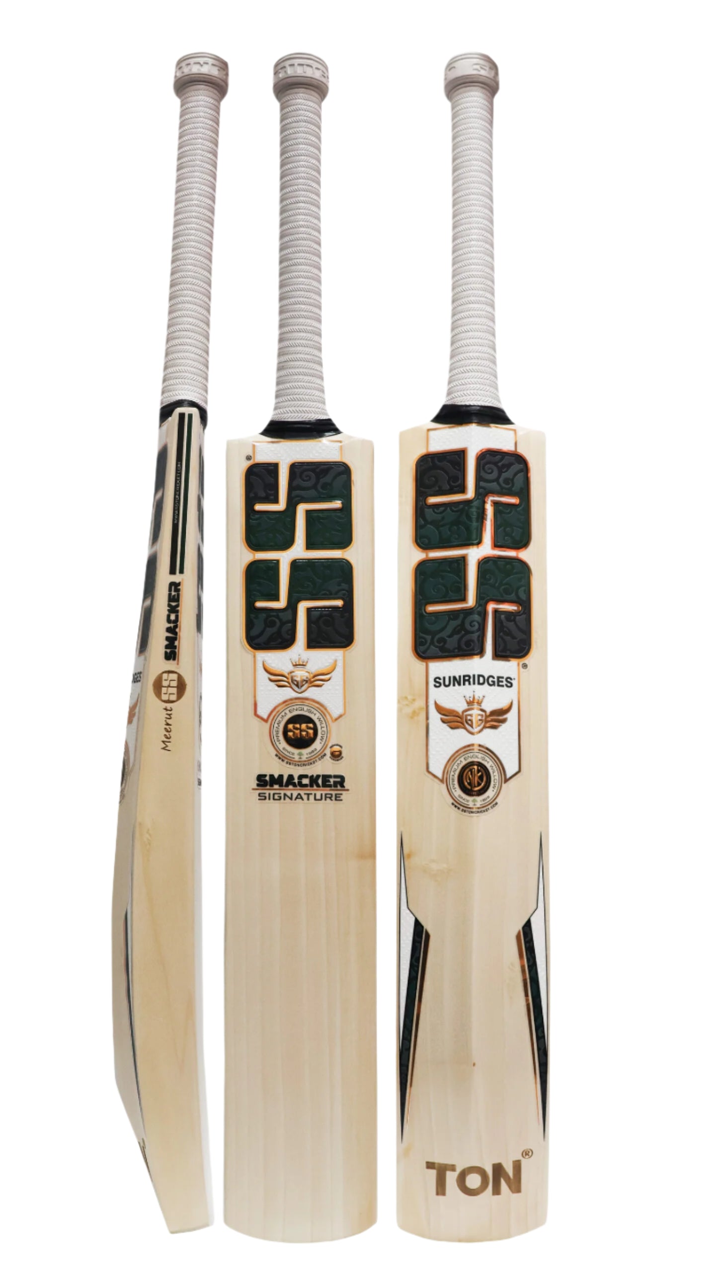 SS GG Smacker Signature  English Willow Cricket Bat In Three Phase