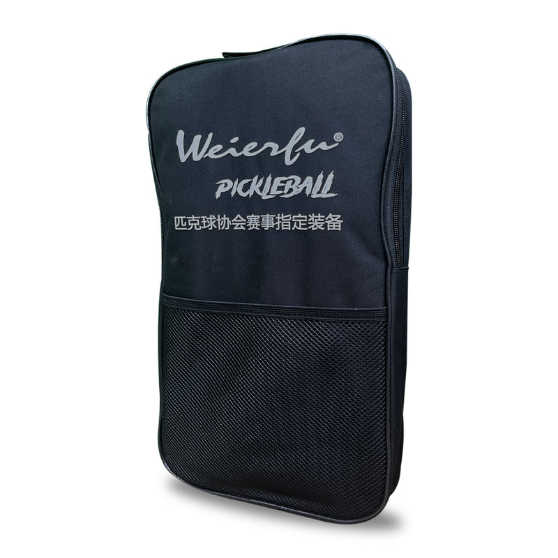 Load image into Gallery viewer, Weierfu Graphite Phase Silver Pickleball Paddle Set - bag
