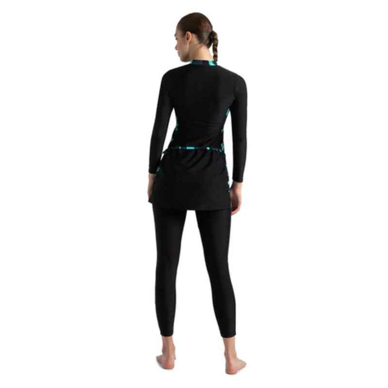 Load image into Gallery viewer, Speedo 2 Piece Closedback Full Body Suit Swimming Costume (Female)
