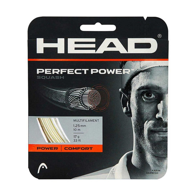 Load image into Gallery viewer, Head Perfect Power 16L Single Squash String (one racket can be strung)
