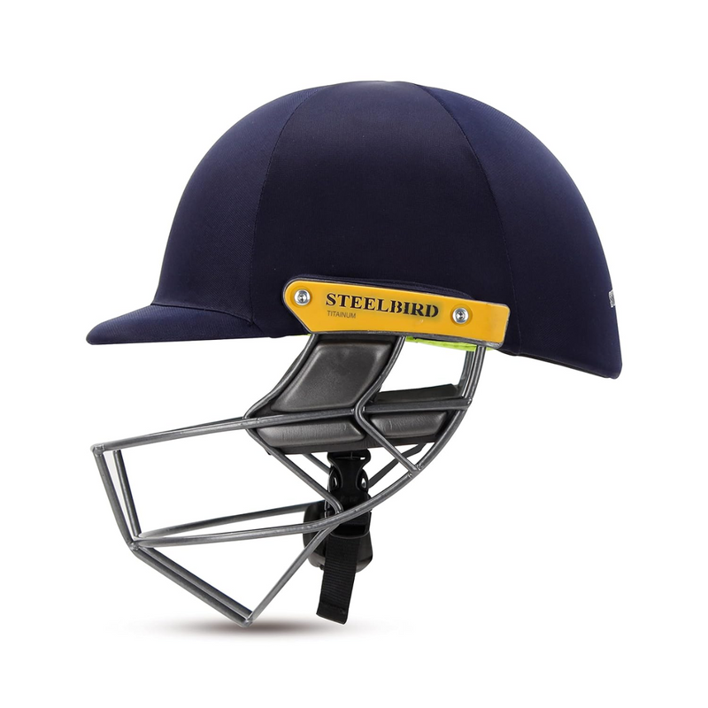 Load image into Gallery viewer, Steelbird Stroke Titanium Grill Cricket Helmet
