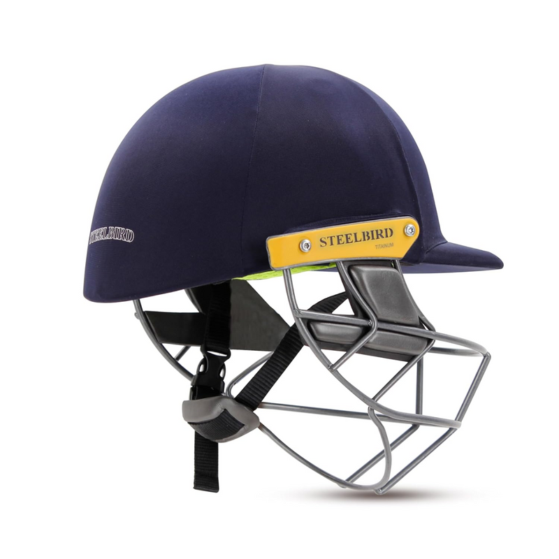 Load image into Gallery viewer, Steelbird Stroke Titanium Grill Cricket Helmet
