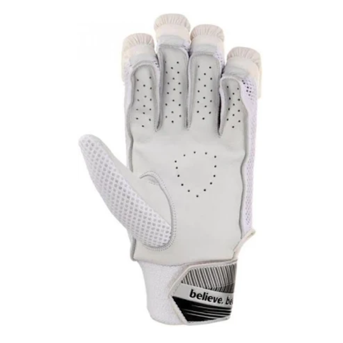 SG Litevate White Cricket Batting Gloves