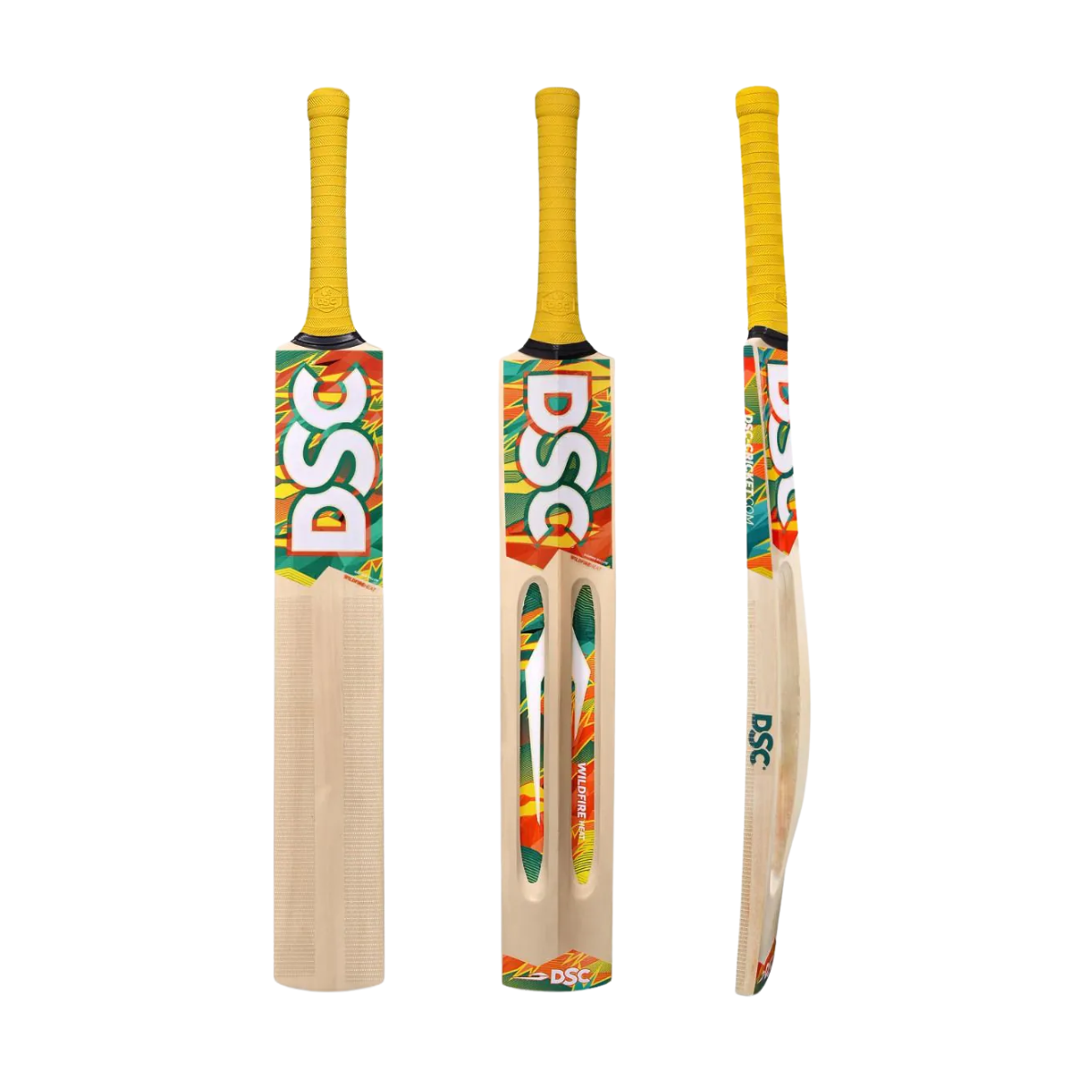 DSC Wildfire Heat Kashmir Willow Cricket Bat