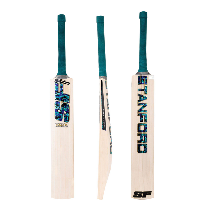 Load image into Gallery viewer, SF Camo Premium 10000 English Willow Cricket Bat
