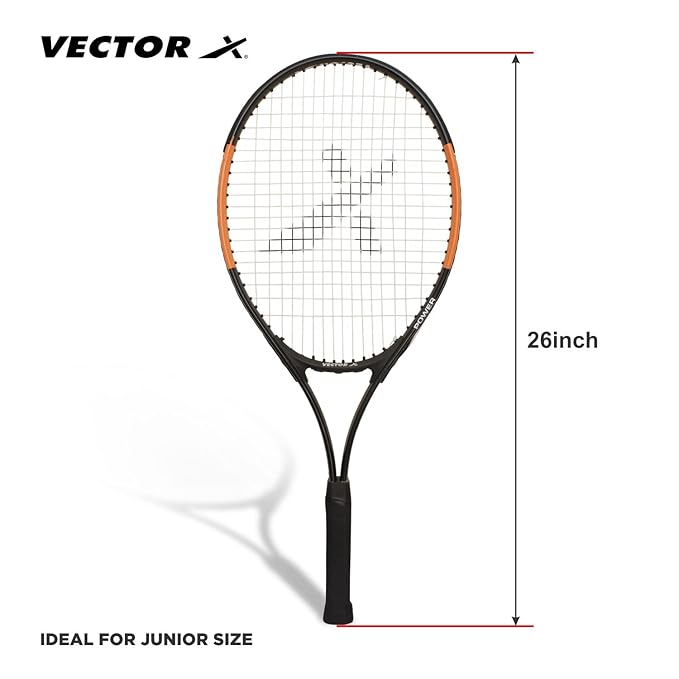 Vector-X VXT-520 Jr Tennis Racket Full Cover