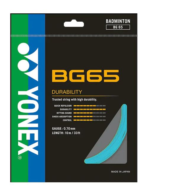 Yonex BG 65 0.70mm Badminton String