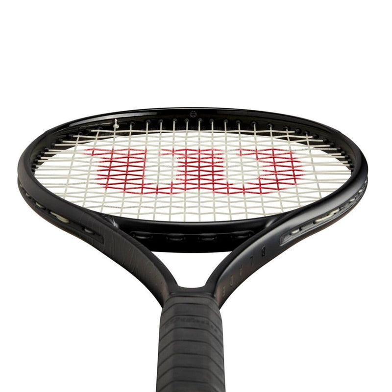 Load image into Gallery viewer, Wilson Noir Blade 100L V8 Tennis Racquet
