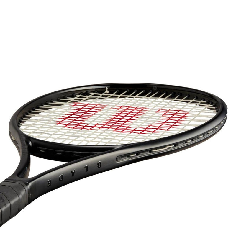 Load image into Gallery viewer, Wilson Noir Blade 100L V8 Tennis Racquet
