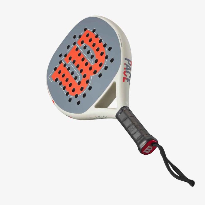 Load image into Gallery viewer, Easy-to-play Wilson Pace V1 padel racquet with an ergonomic design for better comfort

