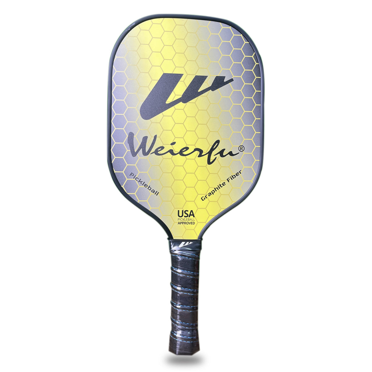 Weierfu Graphite Phase Silver Pickleball Paddle Set