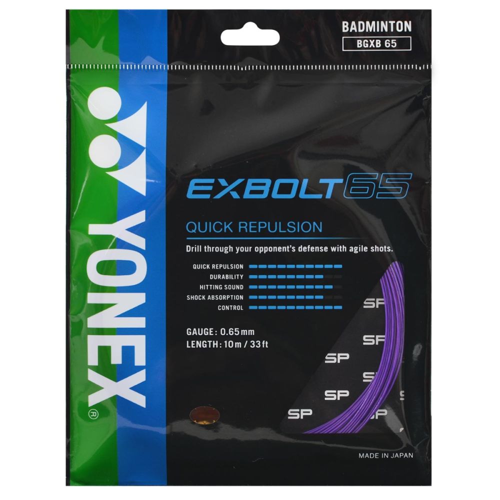 Buy Yonex BG Exbolt 65 Badminton String Online SCS Sports