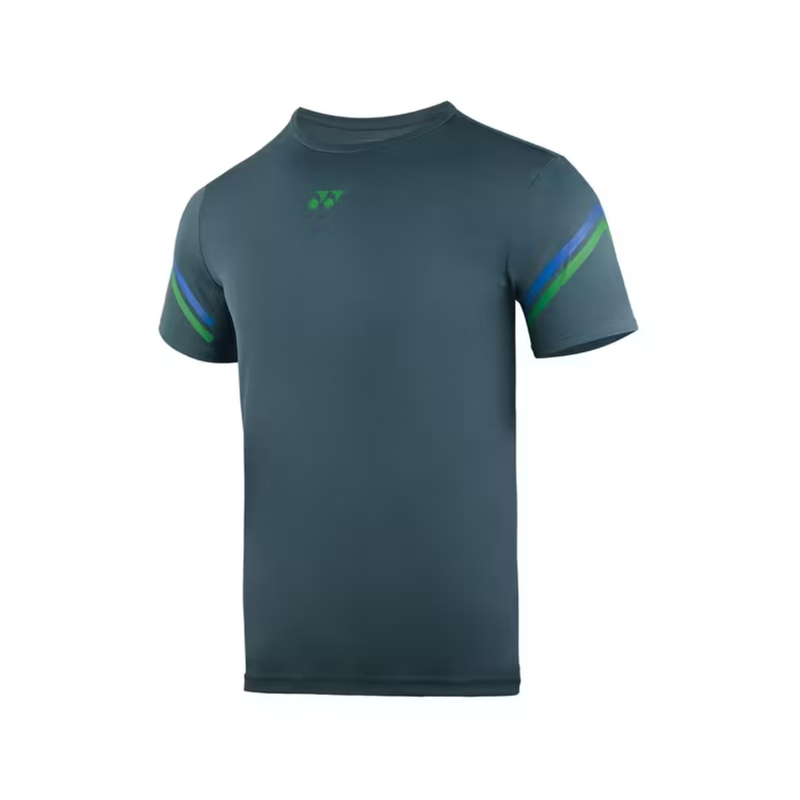 Load image into Gallery viewer, Yonex Round Neck RM-HO36-2812 Badminton T-Shirt Basalt
