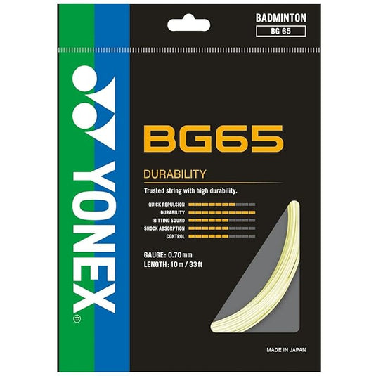 Yonex BG65 0.70mm Badminton String