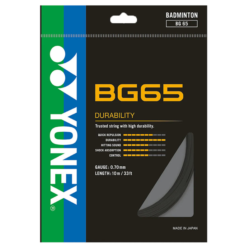 Load image into Gallery viewer, Yonex BG65 0.70mm Badminton String
