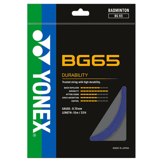 Yonex BG65 0.70mm Badminton String