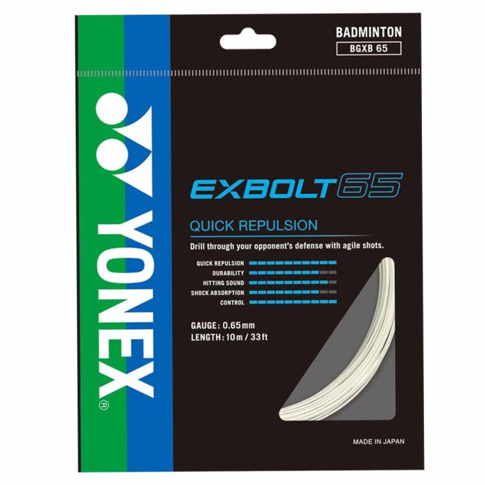 Load image into Gallery viewer, Yonex BG Exbolt 65 Badminton String
